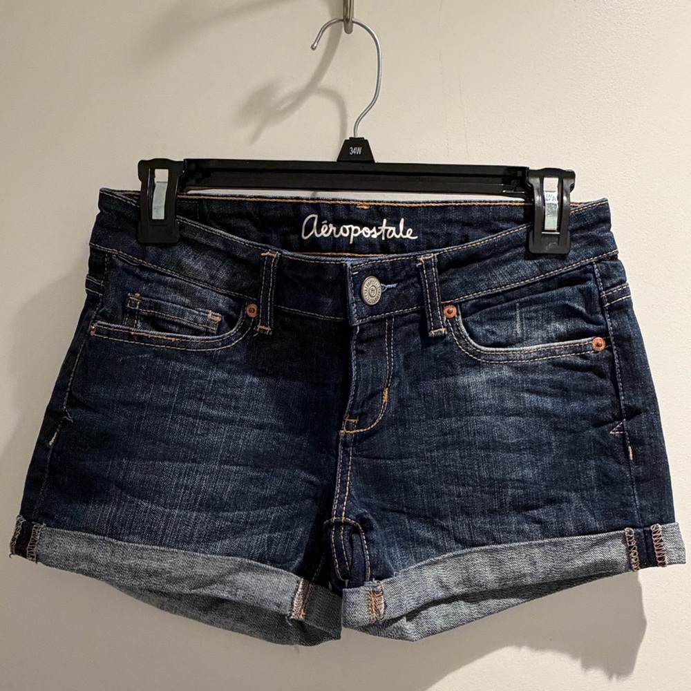 Aeropostale Midi Denim Shorts | Size 0